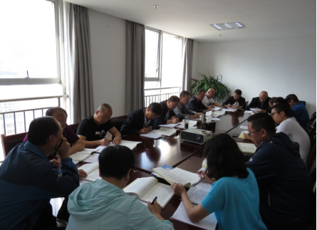 配送公司黨委召開&ldquo;不忘初心、牢記使命&rdquo;主題教育學習交流會